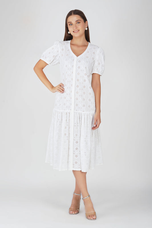 White Lotus Dress