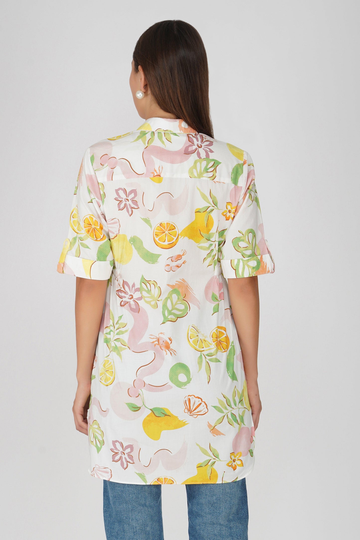 Lemon Shirt Dress